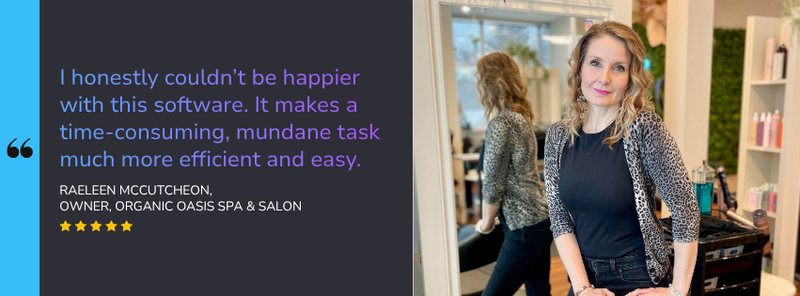 Raeleen McCutcheon, Owner of Organic Oasis Spa and Salon, on using Filently to organize receipts for her bookkeeper in Google Drive